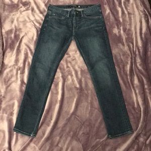 Banana Republic skinny rapid movement denim jean.